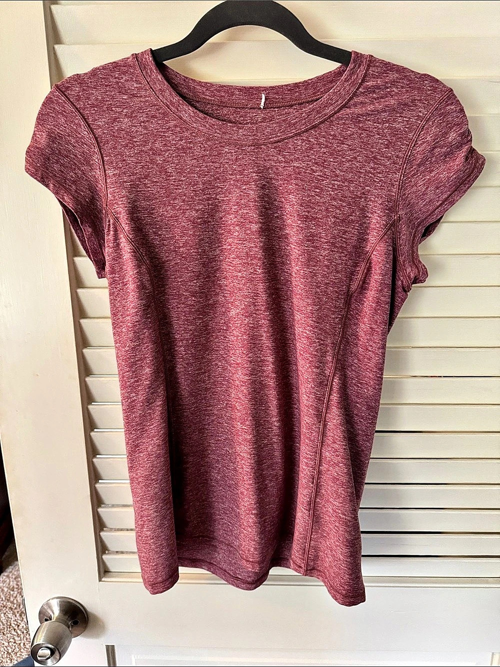 Lululemon Swiftly Tech Short-Sleeve Shirt Burgundy